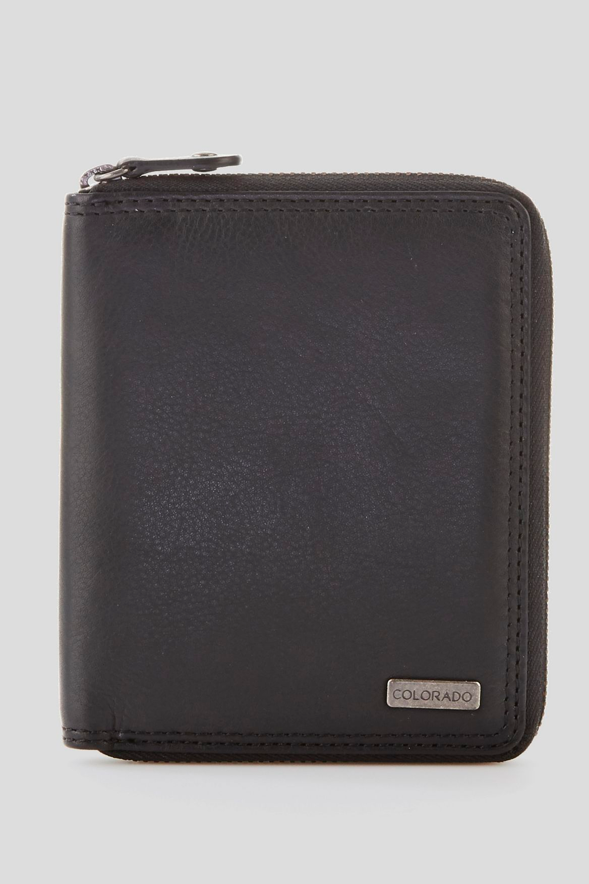 Colorado RFID Leather Zip Wallet