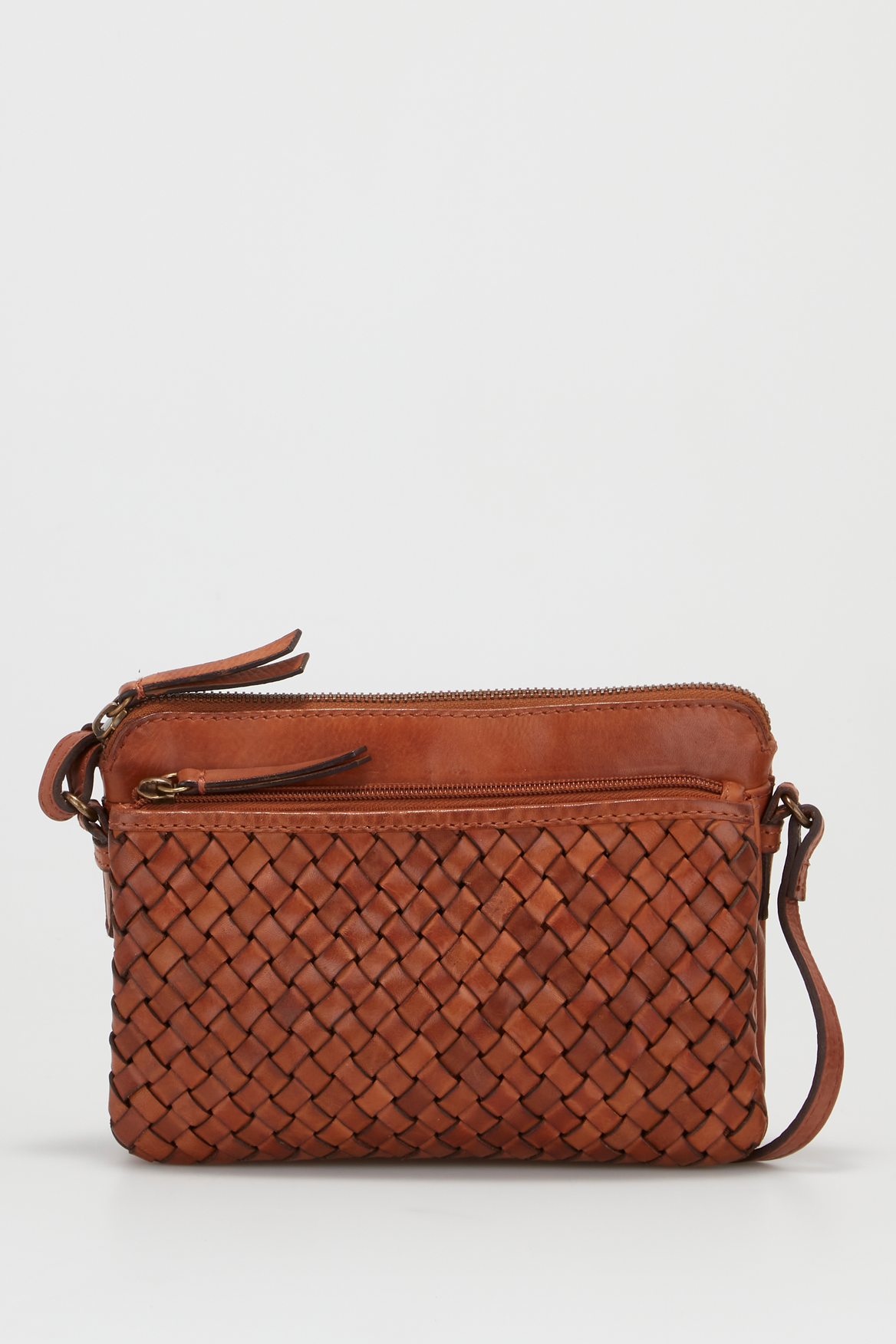 Evity Palma Leather Small Crossbody Bag