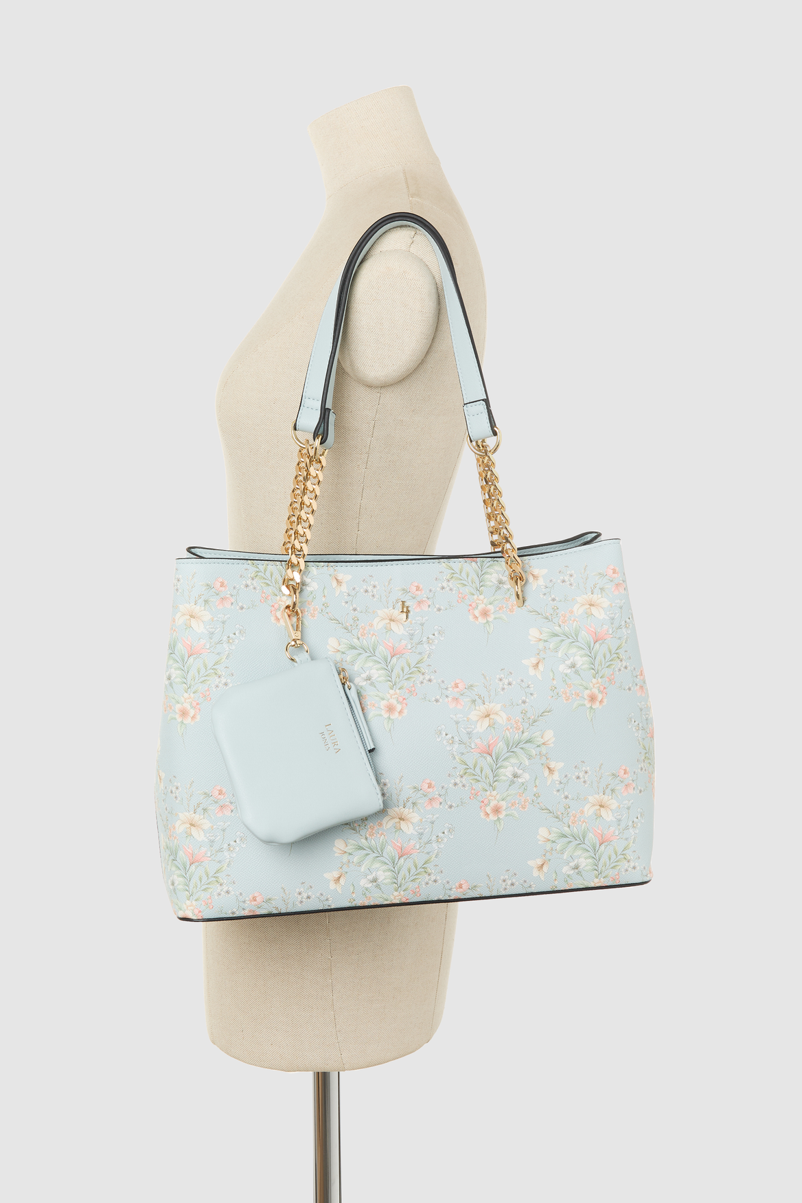 Guess floral tote outlet bag