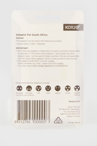 South Africa Adaptor