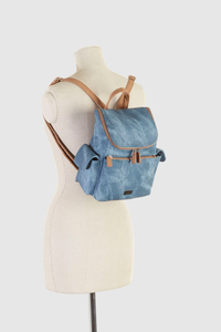 Denim Look Backpack