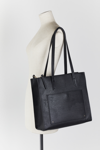 Triple Compartment Tote Bag