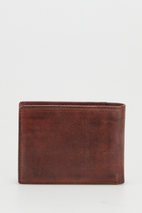 RFID Leather Bifold Wallet