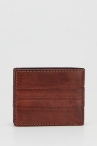 RFID Leather Bifold Wallet