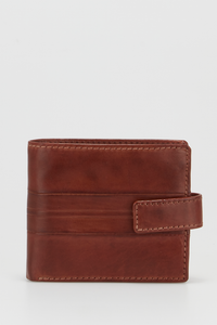 RFID Leather Tab Wallet