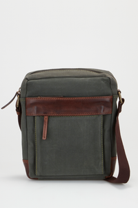 Noah Canvas/Lea Trim NS Satchel