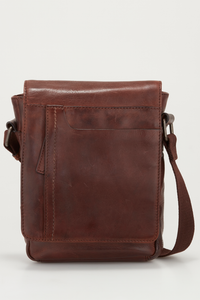 Angus Leather N/S Satchel