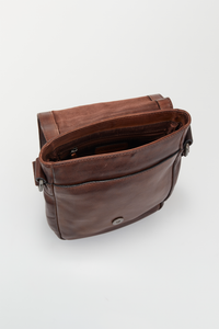 Angus Leather N/S Satchel