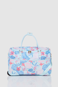 Summer Floral Wheel Bag