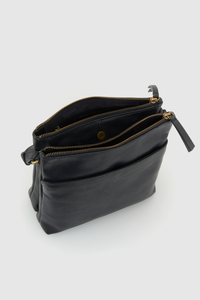 Elle Leather Crossbody Bag