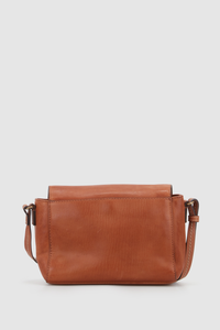 Palma Leather Flap Crossbody Bag