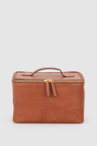 Bronte Leather Beauty Case