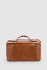 Bronte Leather Small Beauty Case