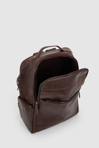 Jackson Leather Large Backpack