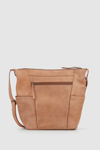 Capri Weave Leather Bucket Bag