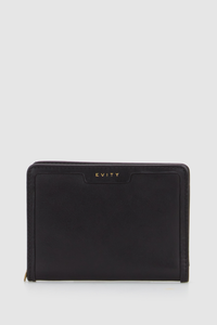 Bria Leather Zip Medium Wallet