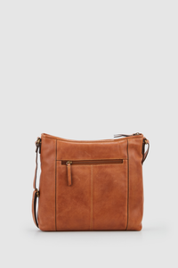 Leo Leather Large Crossbody Bag