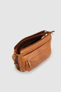 Leo Leather Crossbody Bag