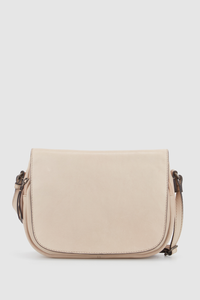 Maya Leather Flap Crossbody Bag