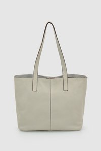 Quinn Leather Unlined Tote Bag