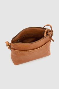 Mila Leather Crossbody Bag