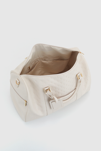 Embossed Duffle Bag