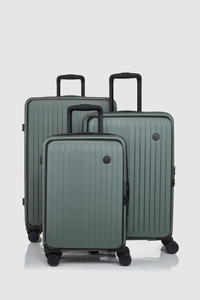 Venture Dual Open 3pc Suitcase Set