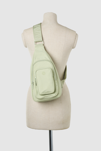 Gia Multi Pocket Nylon Sling Bag