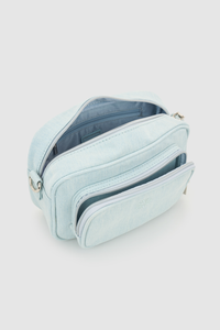 Gia Denim Crossbody Bag