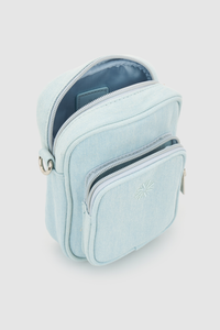 Gia Denim Phone Crossbody Bag