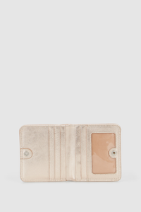 Josie Leather Press Stud Wallet