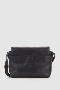 Clio Leather Flap Crossbody Bag