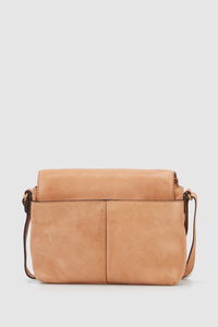 Clio Leather Flap Crossbody Bag