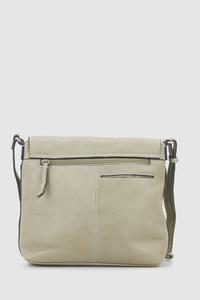 Maya Leather Flap Crossbody Bag