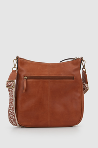 Pia Leather Large Crossbody Bag