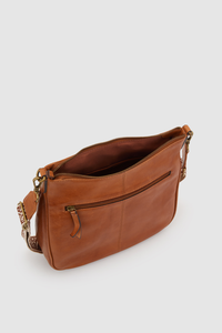 Pia Leather Large Crossbody Bag