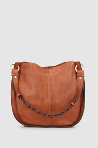 Aria Leather Hobo Bag