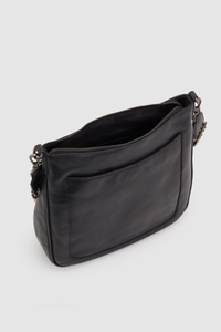 Pia Leather Large Crossbody Bag