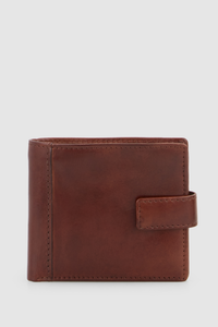 Leather Wallet & Glasses Case