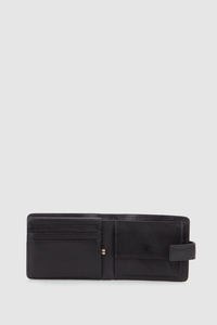 RFID Lucas Leather Tab Wallet