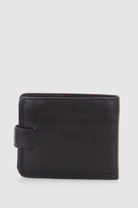 RFID Lucas Leather Tab Wallet