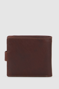 RFID Leather Tab Wallet