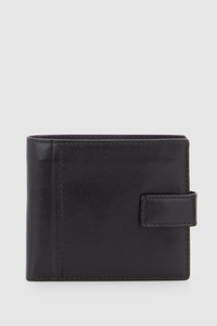 RFID Leather Tab Wallet