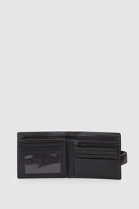 RFID Leather Tab Wallet