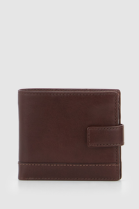 RFID Leather Tab Wallet