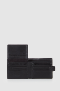 RFID Leather Tab Wallet