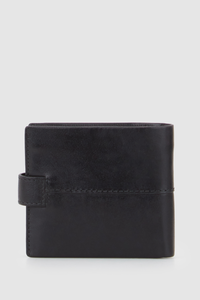 RFID Leather Tab Wallet