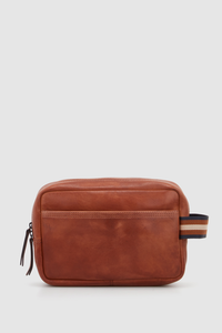 Lucas Leather Washbag