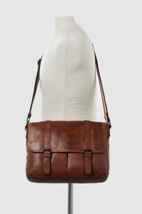 Lucas Leather Small Satchel