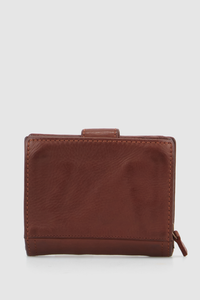 Leather Small Tab Wallet